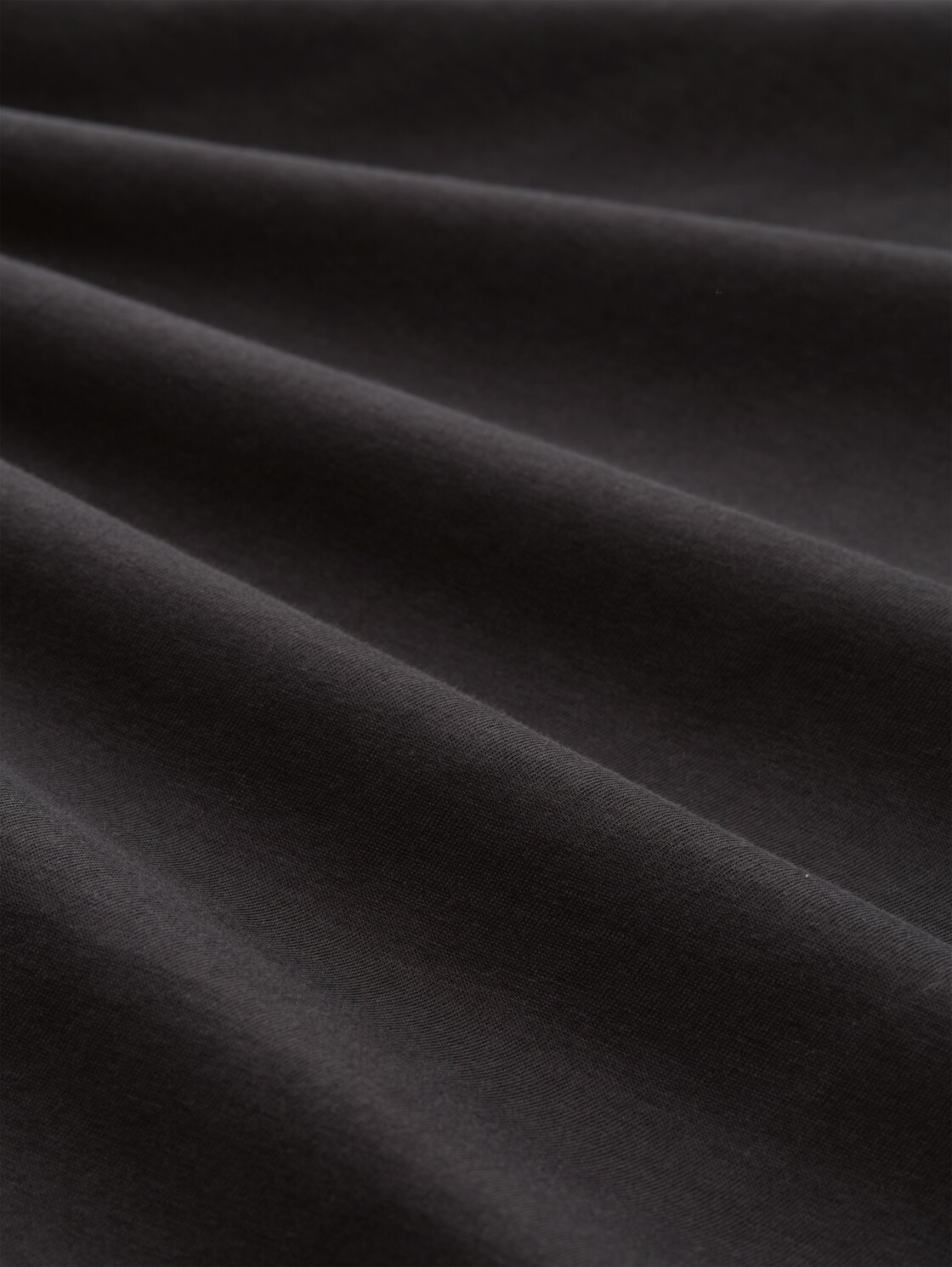 T-Shirt mit Print - Night Watch Black - Material-Ansicht