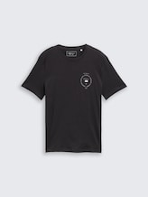 Tee shirt avec imprimé - Night Watch Black - Vue de face du produit