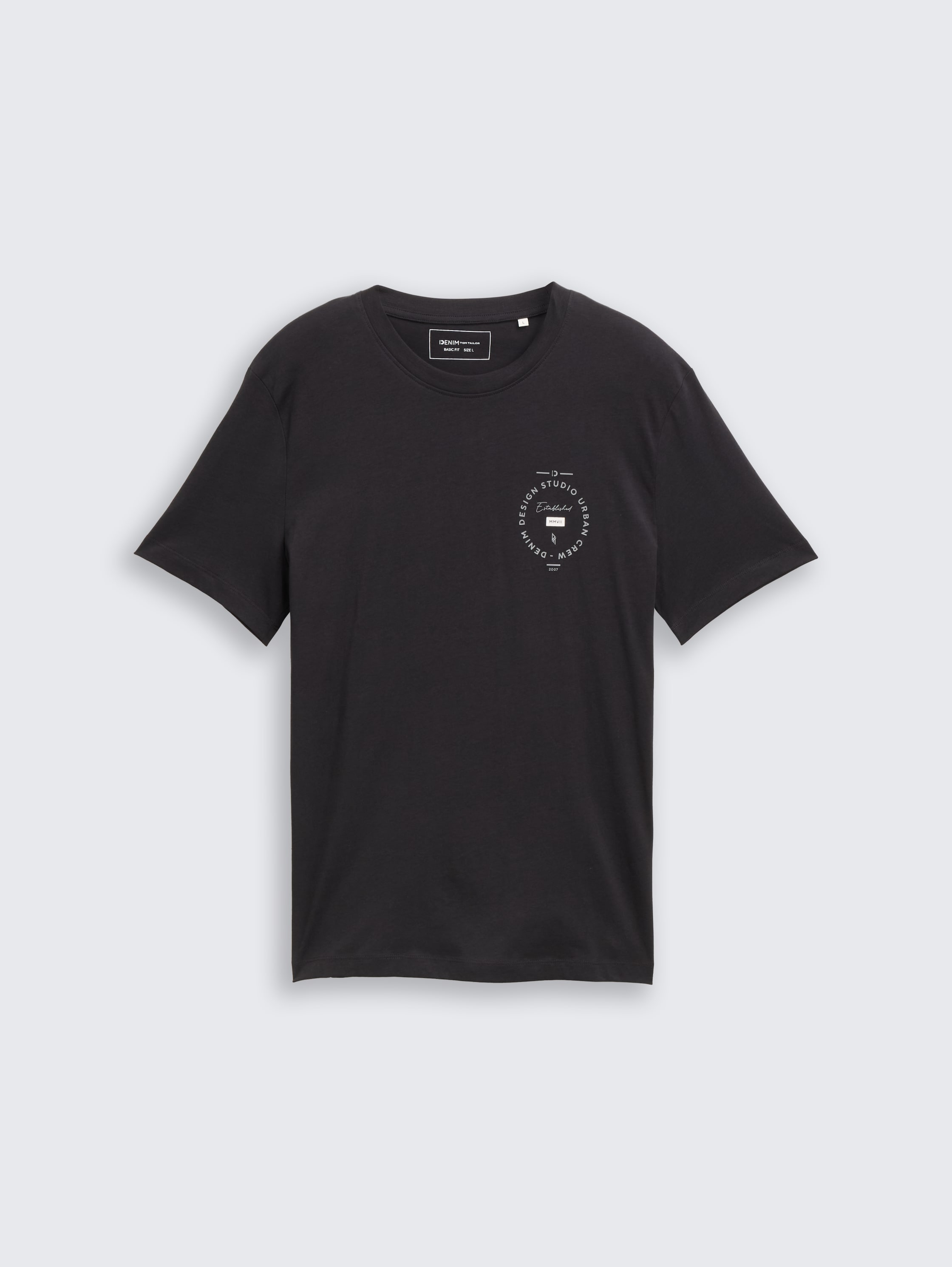 T-shirt met print - Night Watch Black - Product vooraanzicht