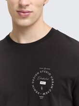 Tee shirt avec imprimé - Night Watch Black - Vue détaillée du modèle