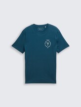 Tee shirt avec imprimé - deep pond green - Vue de face du produit