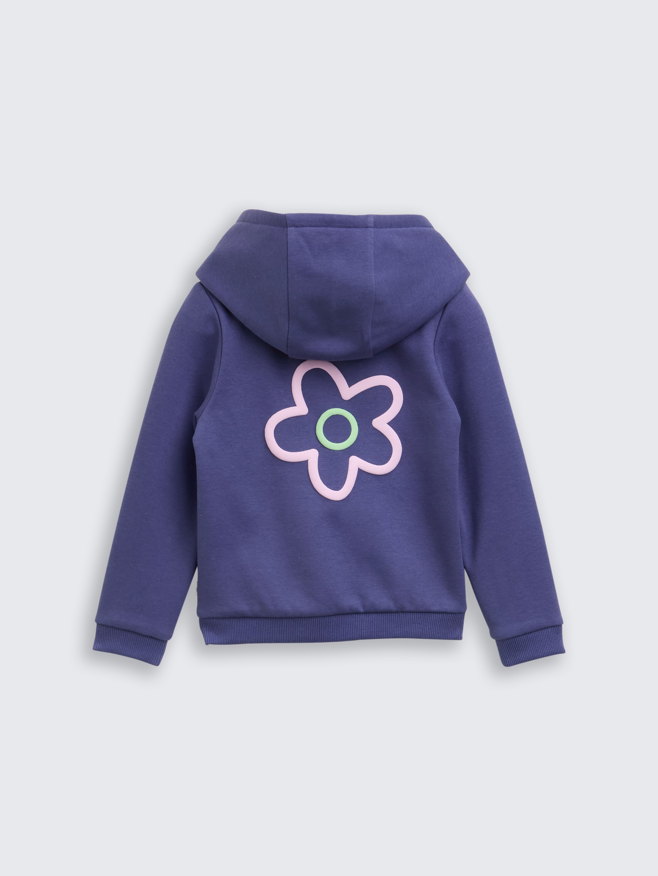 Hoodie Sweatshirt mit Blumen-Motiv - dark_blue_harbor - 