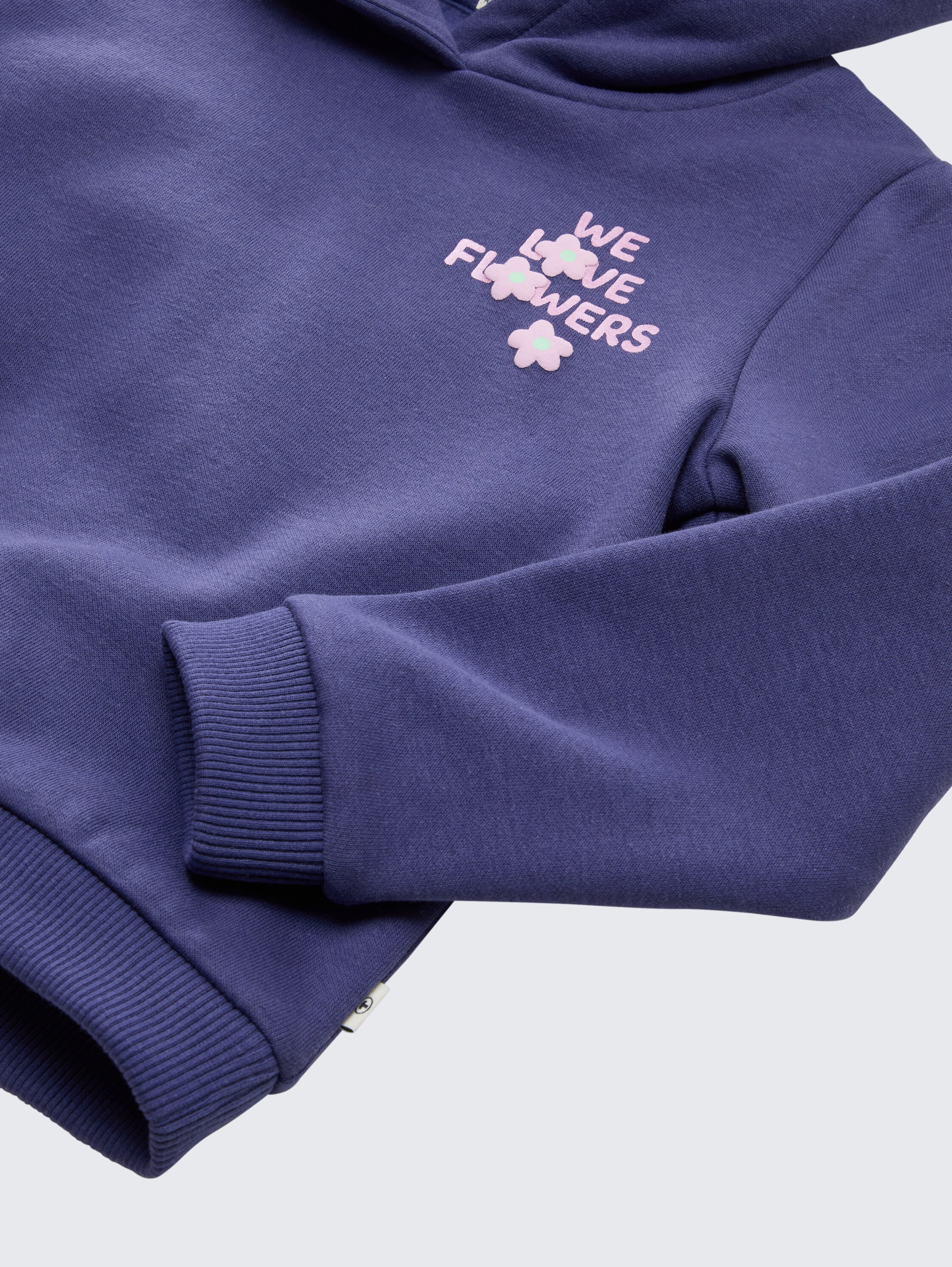 Hoodie Sweatshirt mit Blumen-Motiv - dark_blue_harbor - 