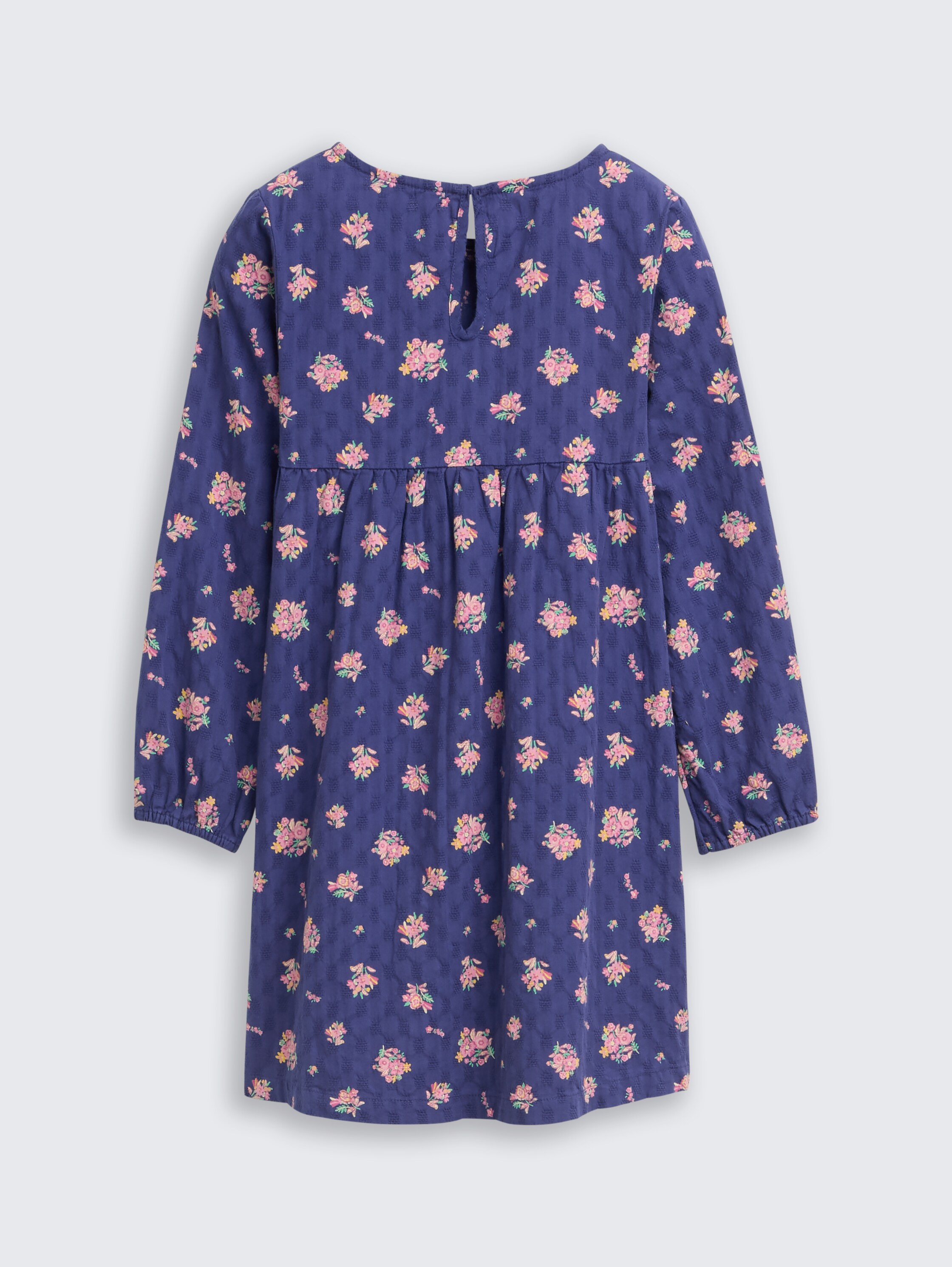 Mini-Kleid mit Blumenmuster - dark_blue_multi_color_flower - 