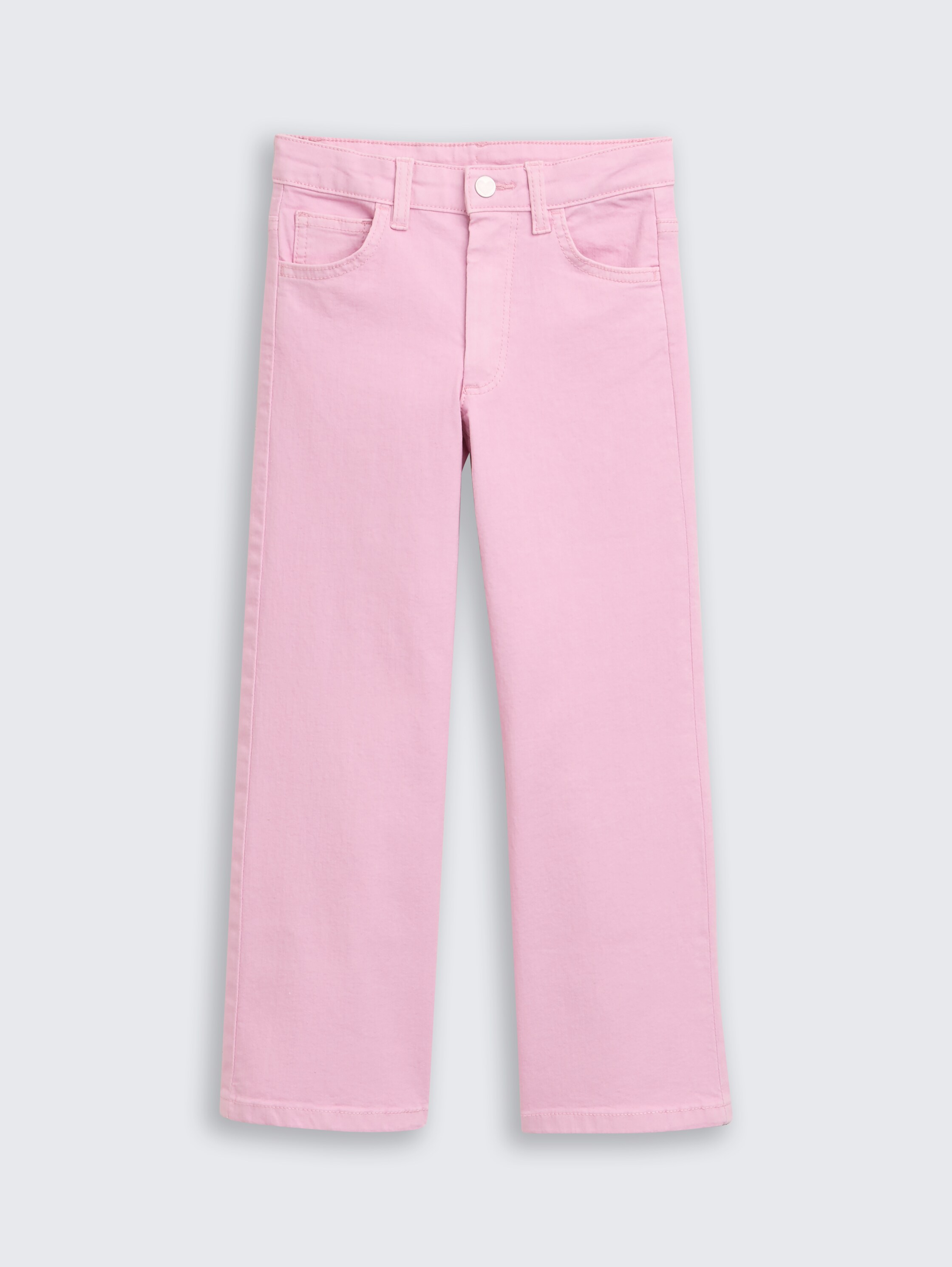 Wide Leg Jeans mit Herz-Details - mist_pink - 