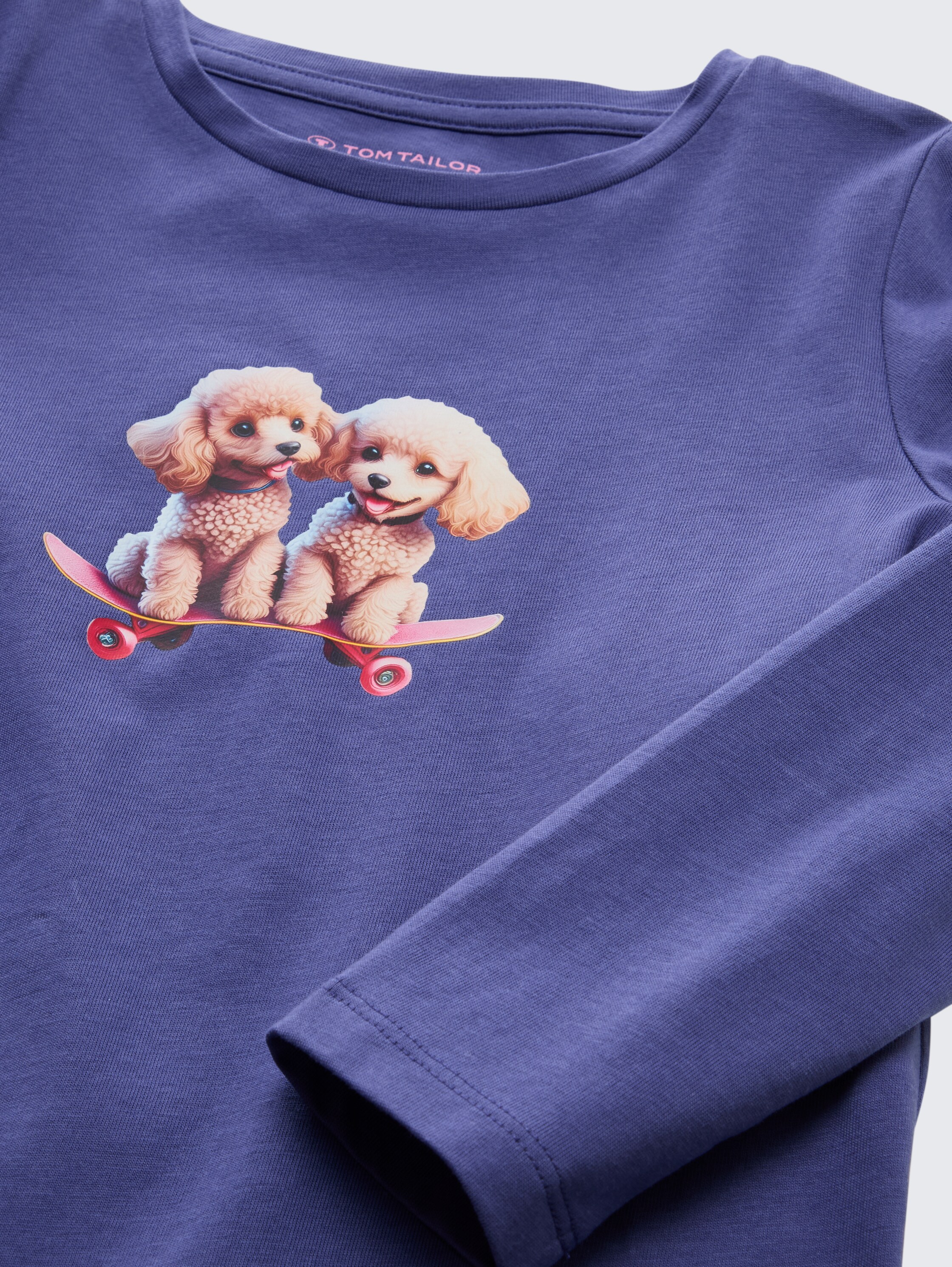 Shirt met lange mouwen en print - dark_blue_harbor - 