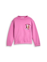 Geselecteerd, Sweater met omkeerbare pailletten door Tom Tailor, rosa