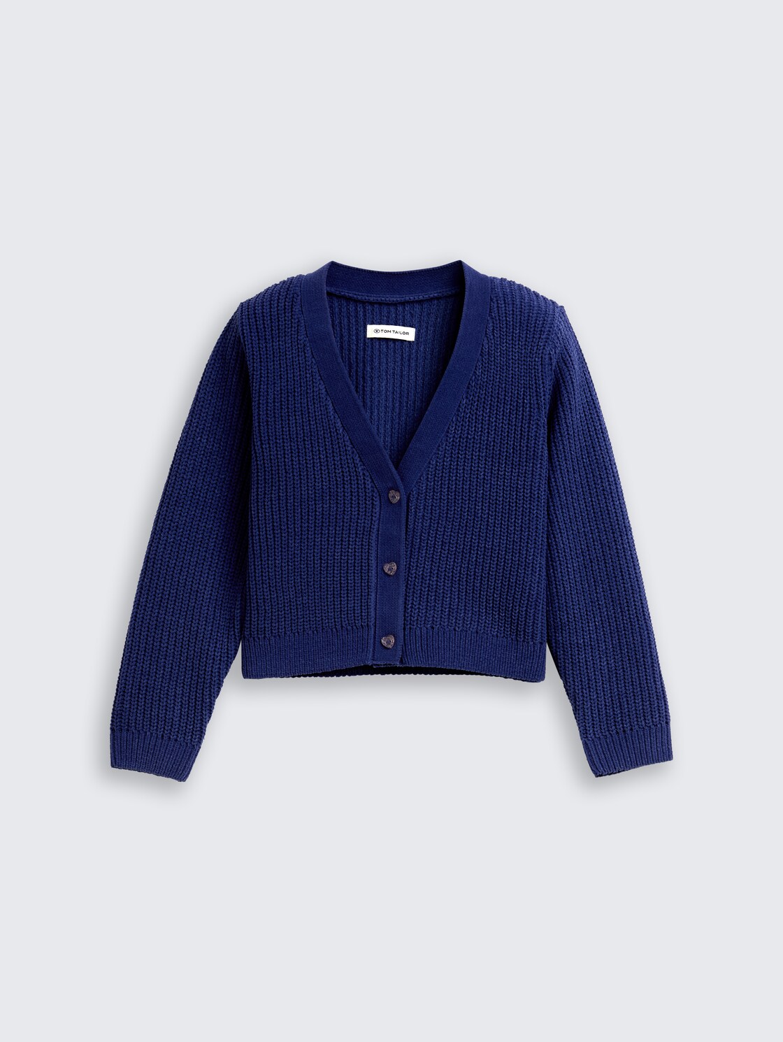 Cardigan mit V-Ausschnitt - dark blue harbor