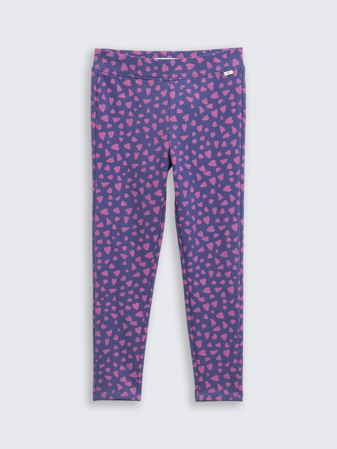 Leggings mit Allover-Print - dark blue pink heart