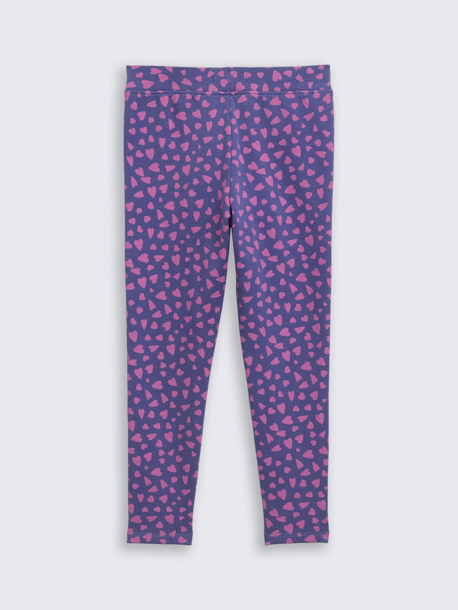 Leggings mit Allover-Print - dark blue pink heart