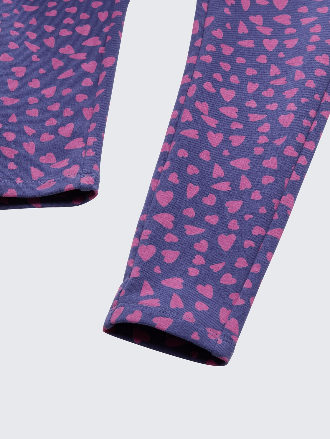 Leggings mit Allover-Print - dark blue pink heart