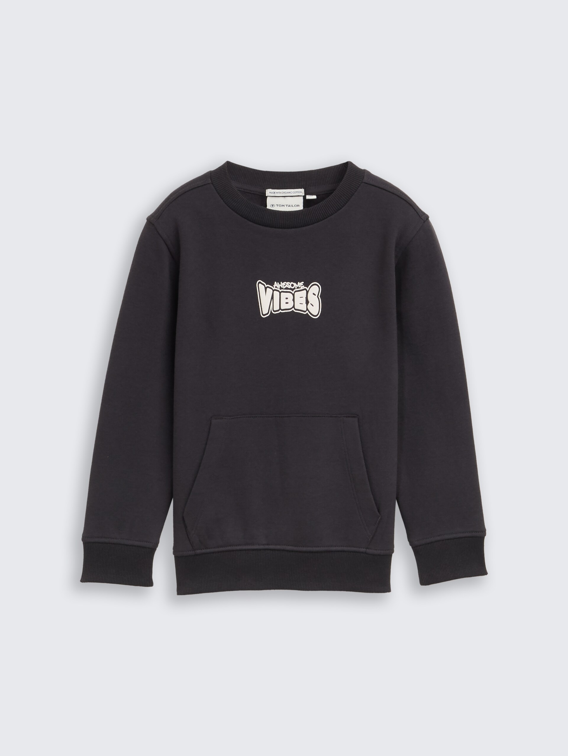 Sweatshirt mit Print - coal grey - Vorder-Produkt-Ansicht