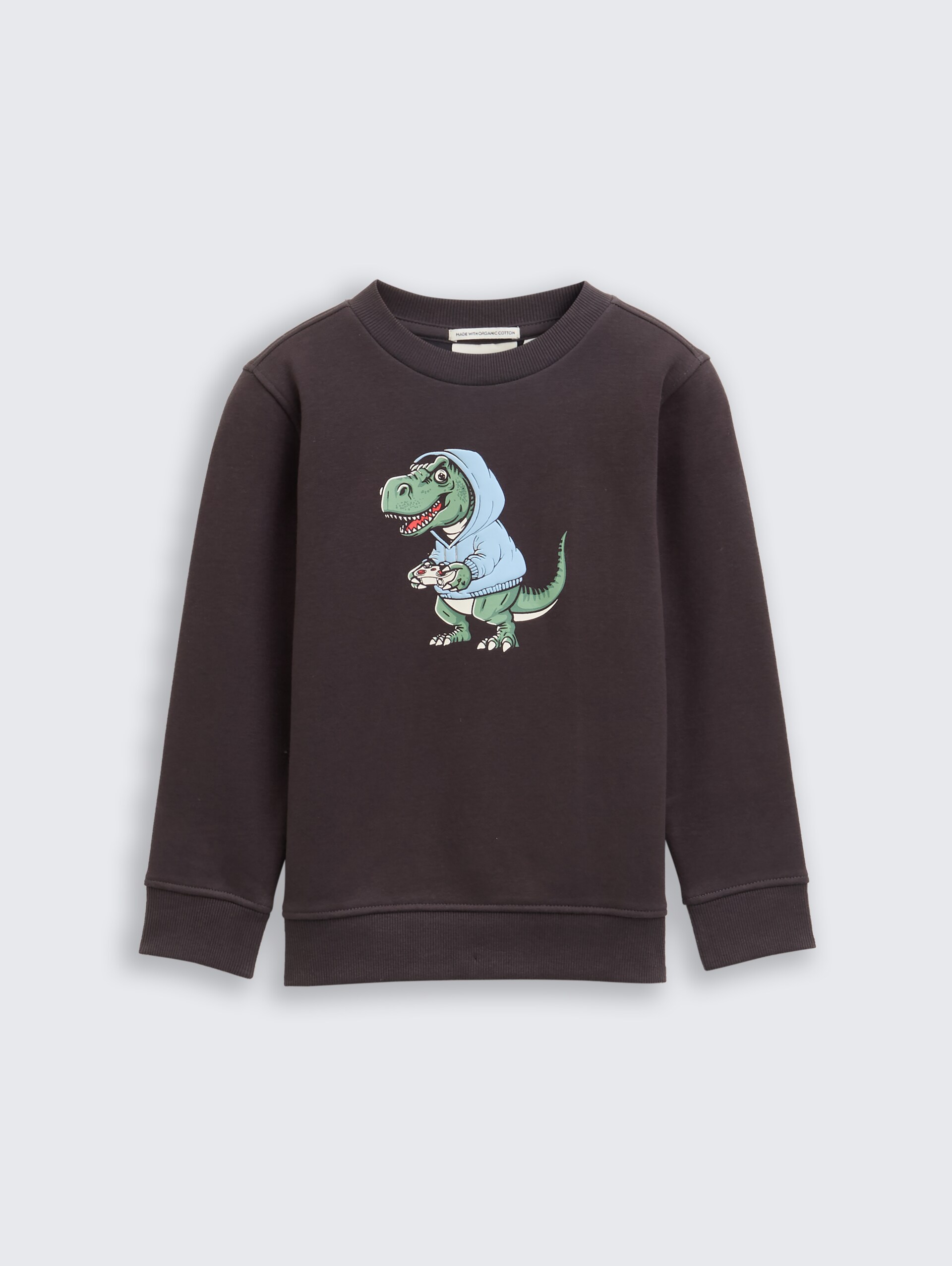 Sweatshirt mit Print - coal grey - Vorder-Produkt-Ansicht