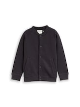 Ausgewählt, College Sweatjacke von Tom Tailor, grau