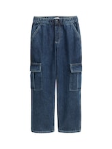 Geselecteerd, Baggy cargo jeans door Tom Tailor, blauw