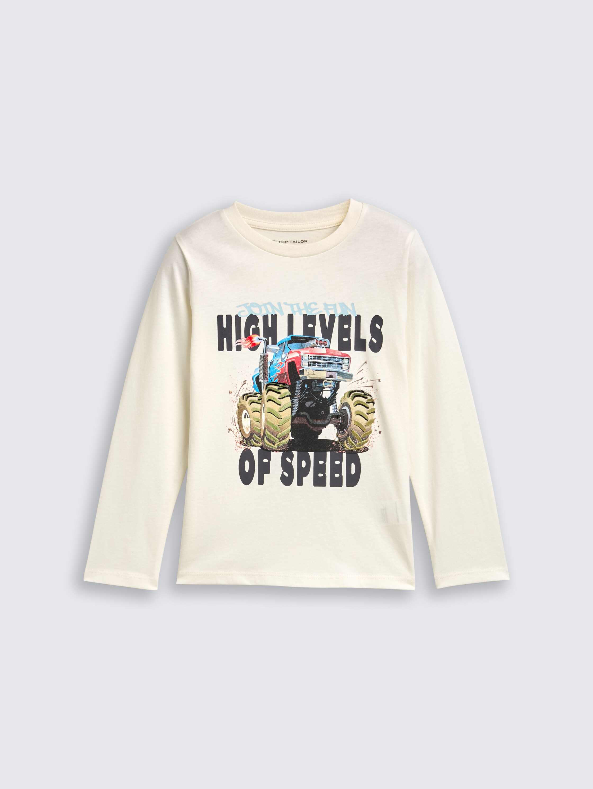 Langarmshirt mit Fotoprint - wool_white - 