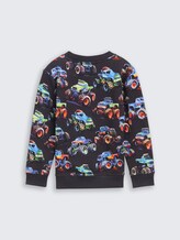 Sweat-shirt avec imprimé allover - multicolor monstertruck design