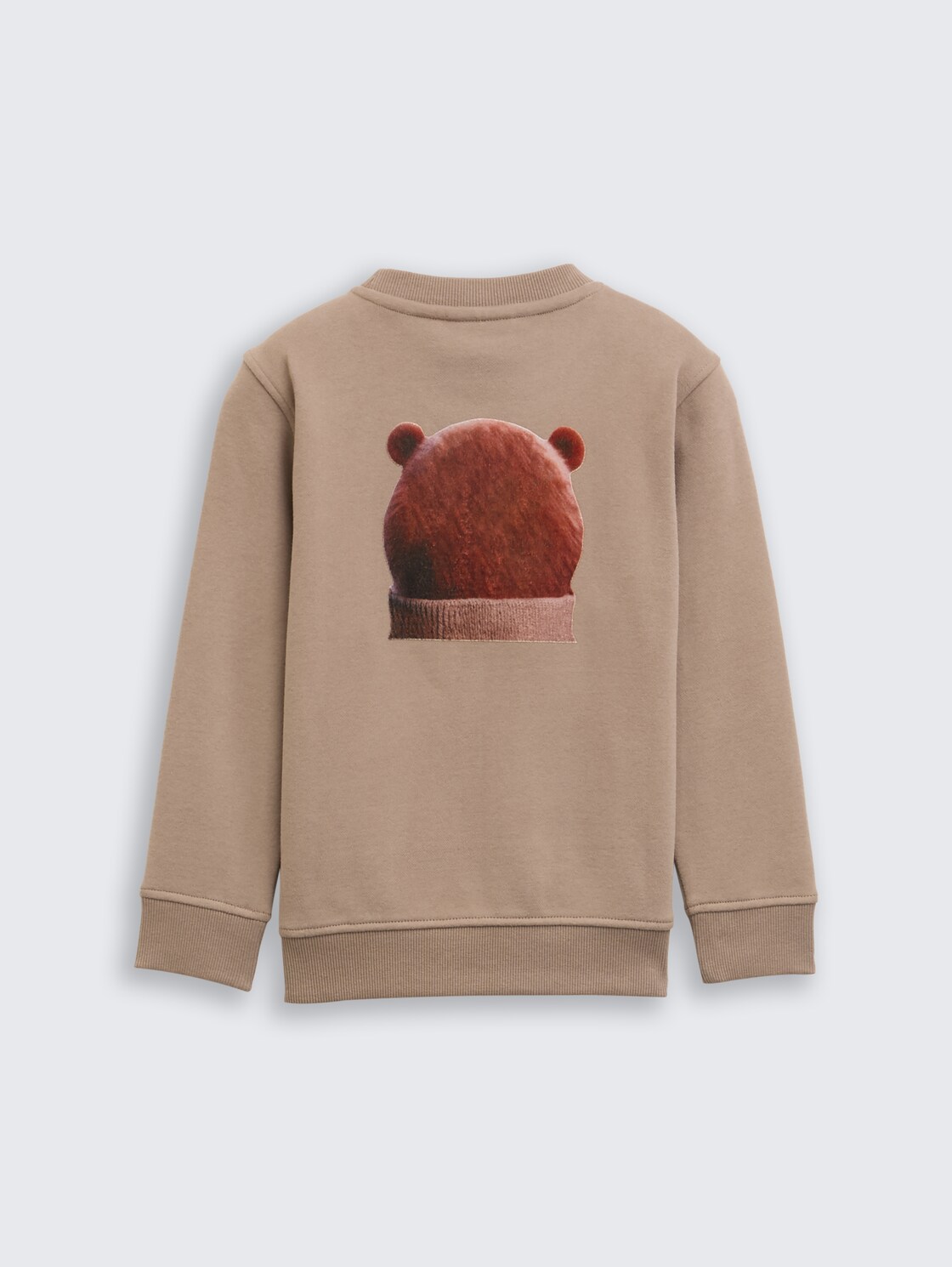 Sweatshirt mit Print - mellow brown