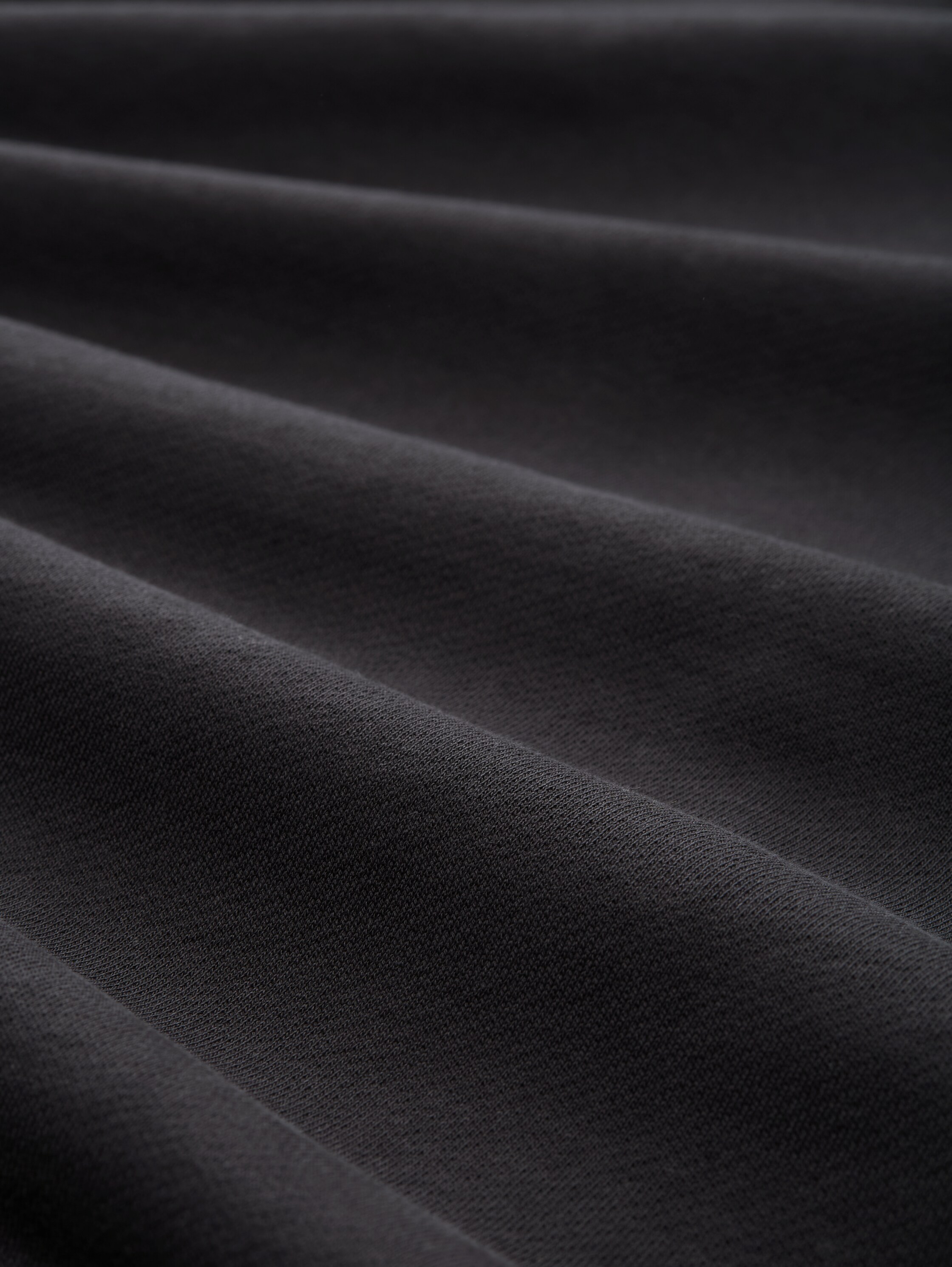 Relaxed fit hoodie sweatshirt with print - night_watch_black_1 - 