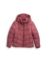 Ausgewählt, Puffer-Jacke mit Kapuze von Tom Tailor, rot