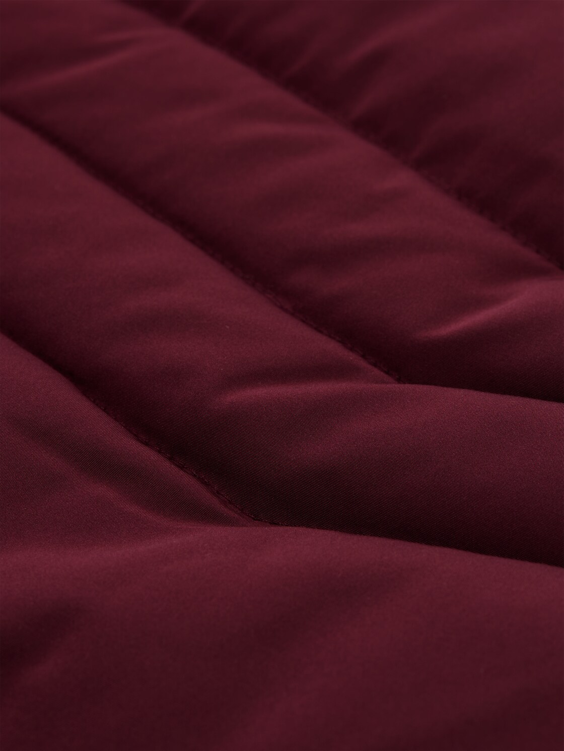 Puffer-Jacke mit abnehmbarer Kapuze - bordeaux red - Produkt-Detail-Ansicht