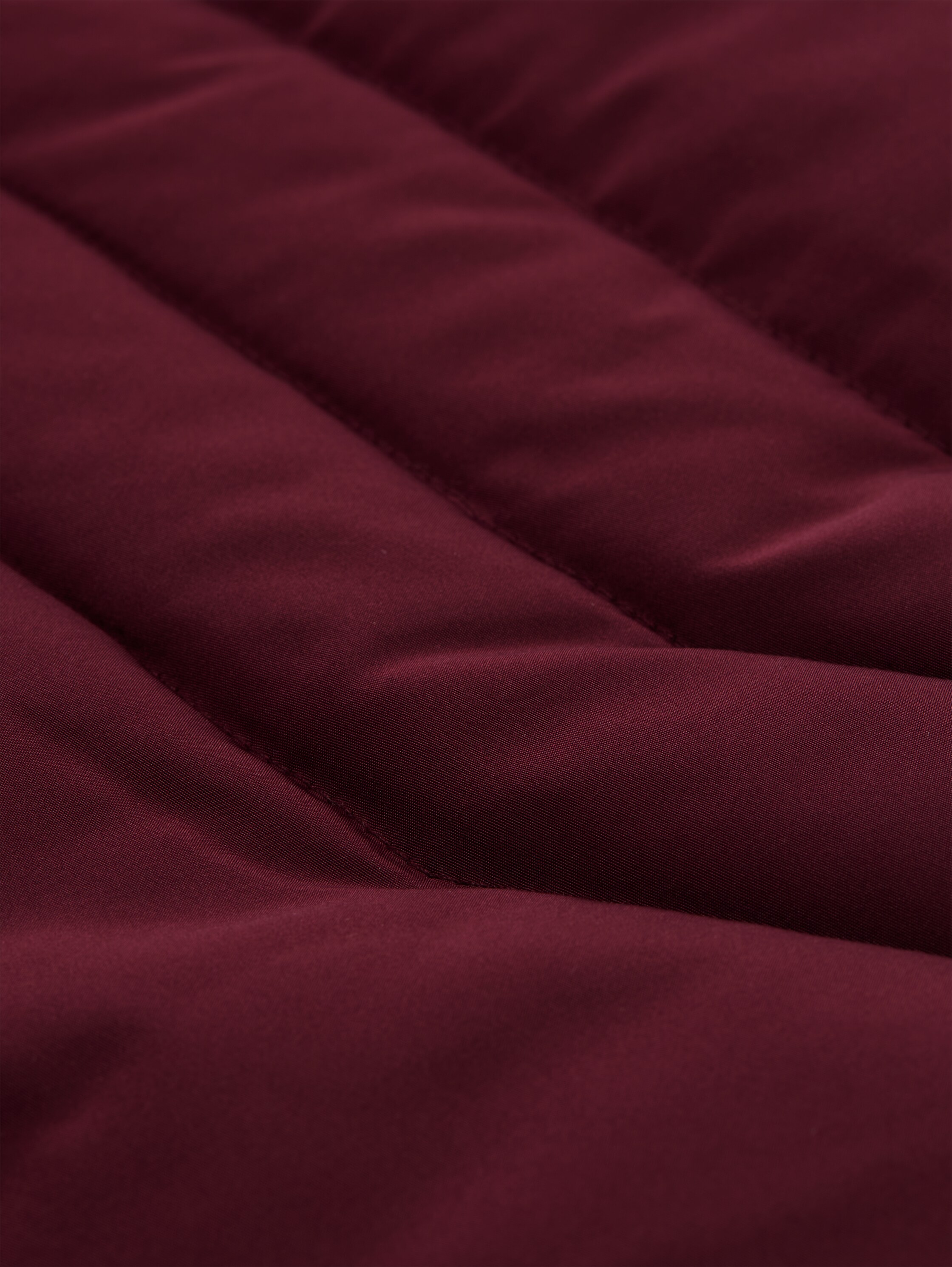 Pufferjack met afneembare capuchon - bordeaux_red - 