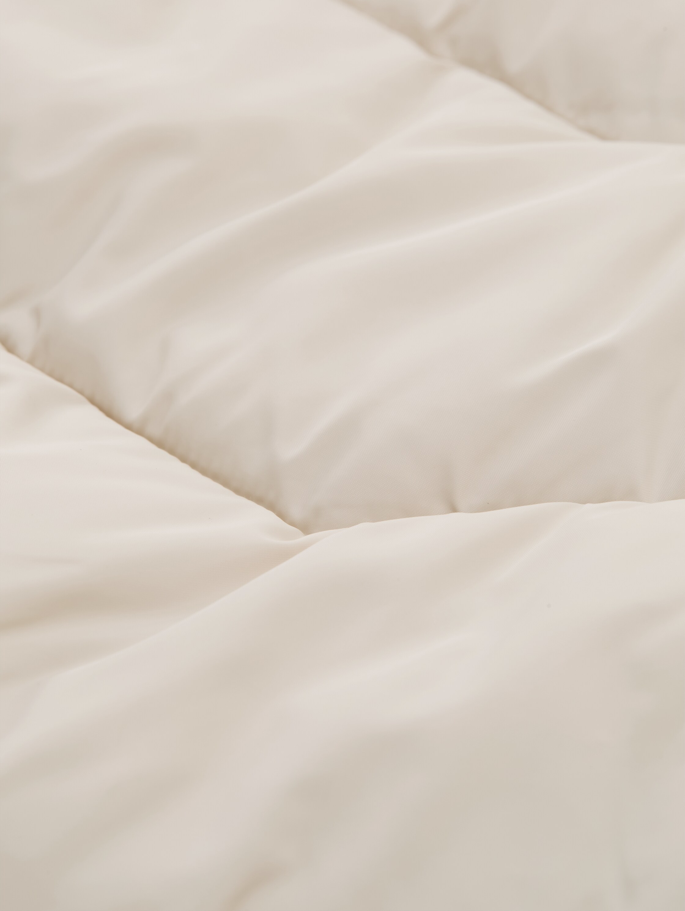 Pufferjas met capuchon - cold_beige - 