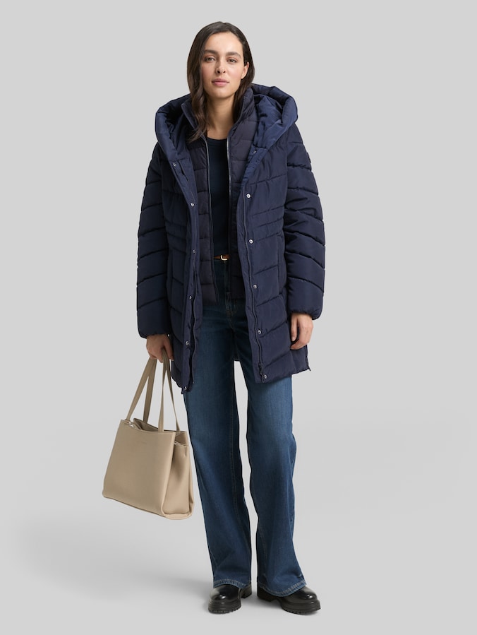 Manteau matelassé 2 en 1 par Women, sky captain blue