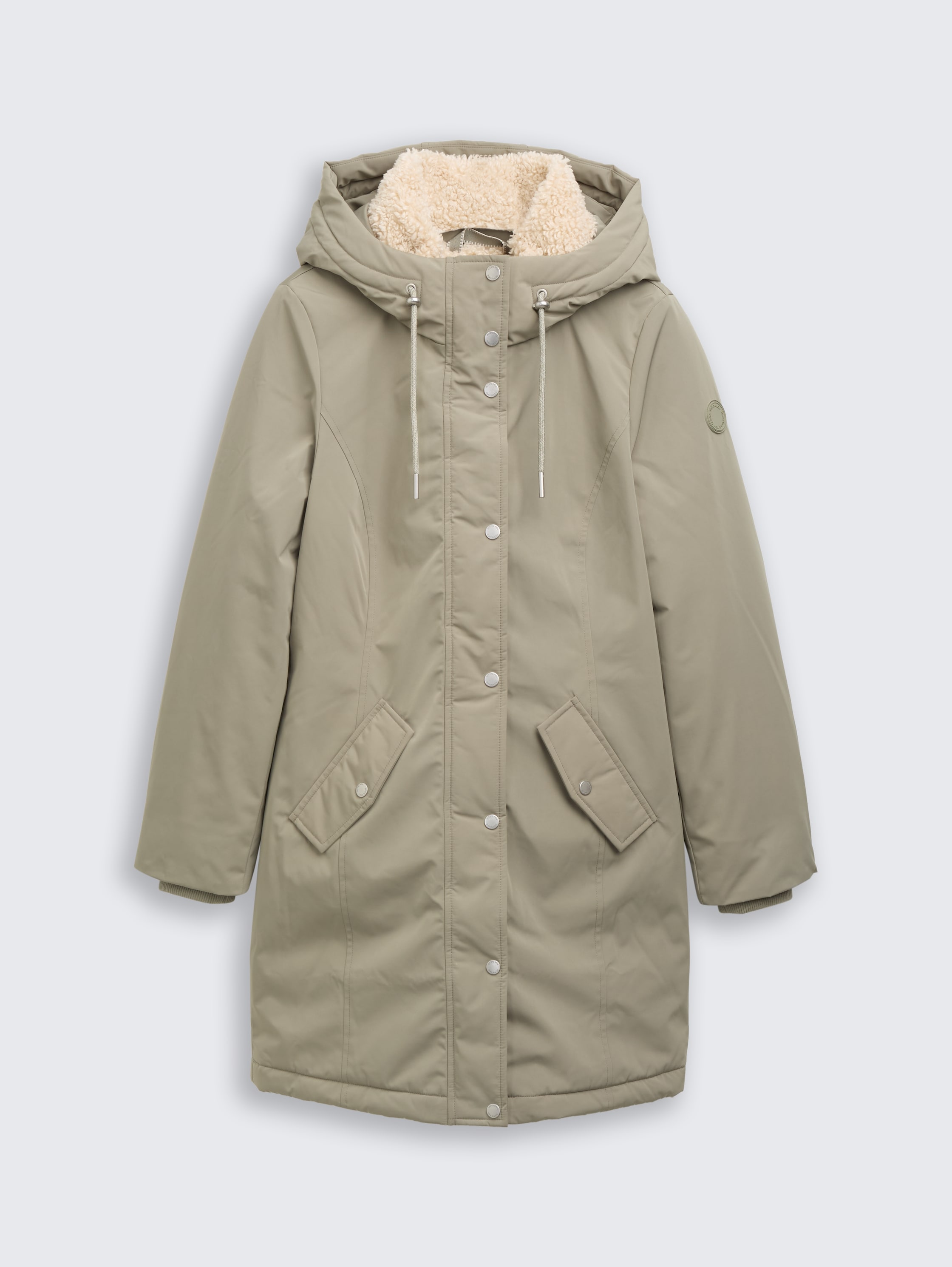 Winter Parka mit Kapuze - smoke_olive - 