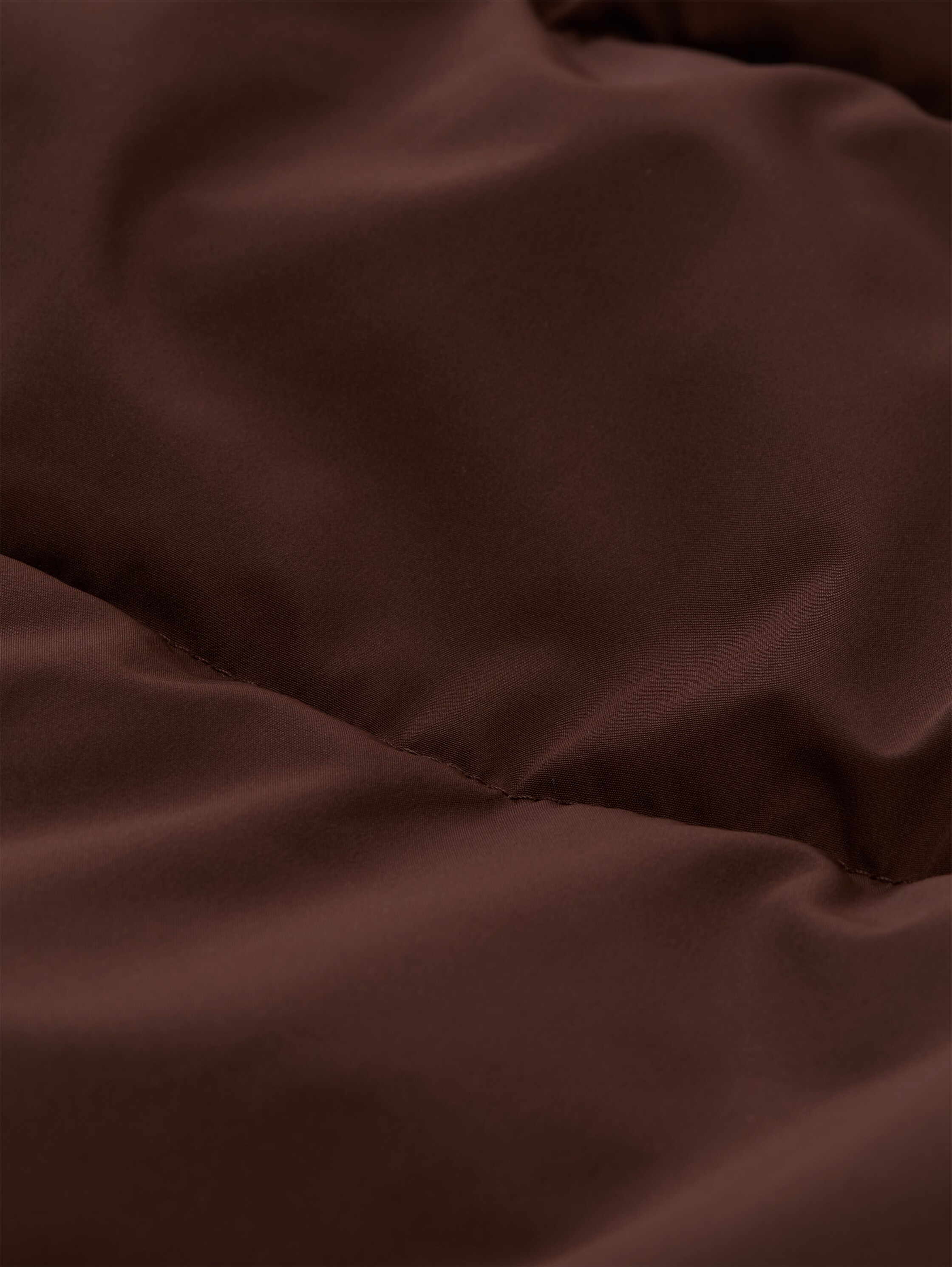 Pufferjas met afneembare capuchon - dark_pecan_brown - 