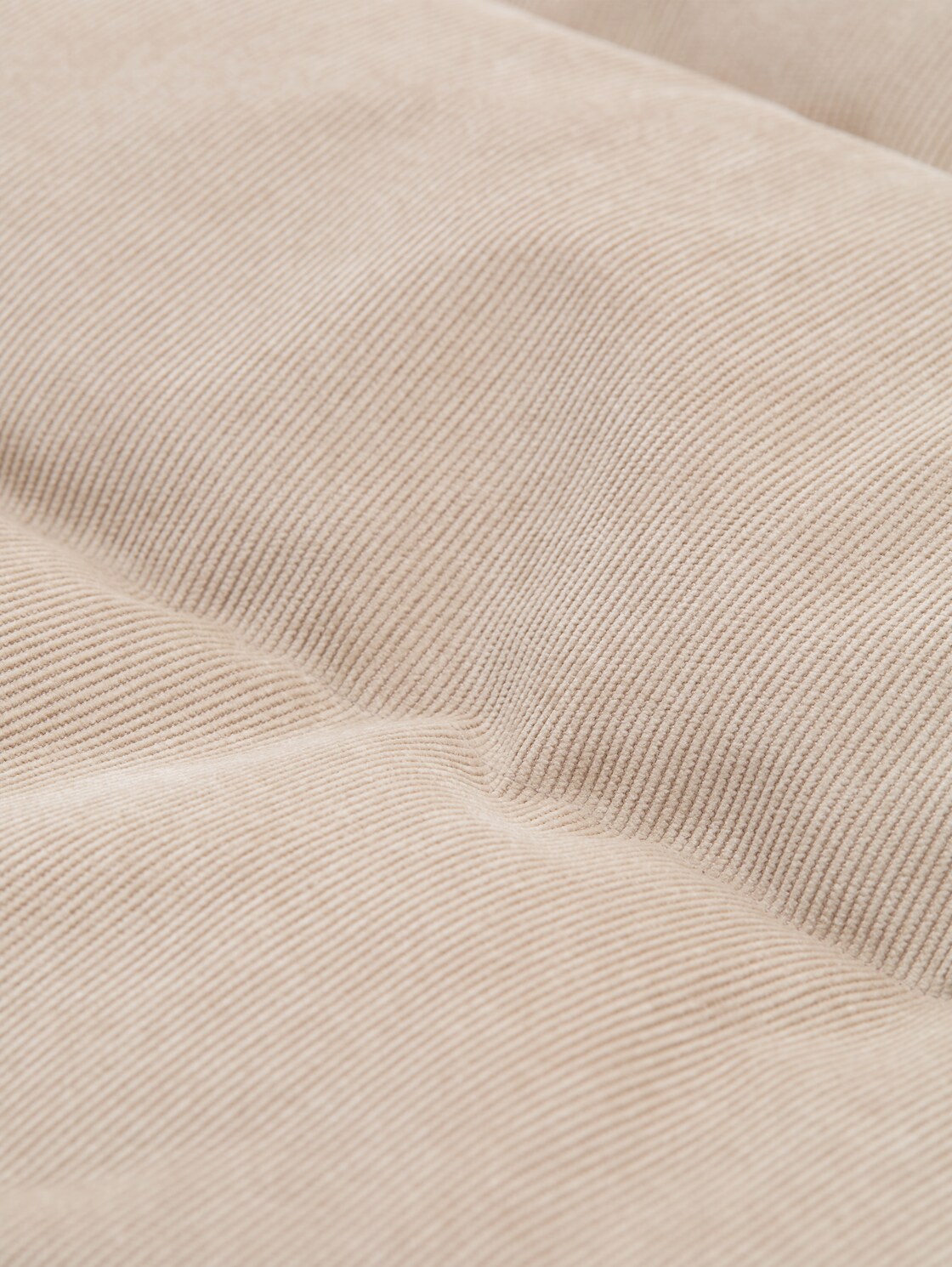 Cord Pufferjacke mit Stehkragen - Cashew Beige - Produkt-Detail-Ansicht