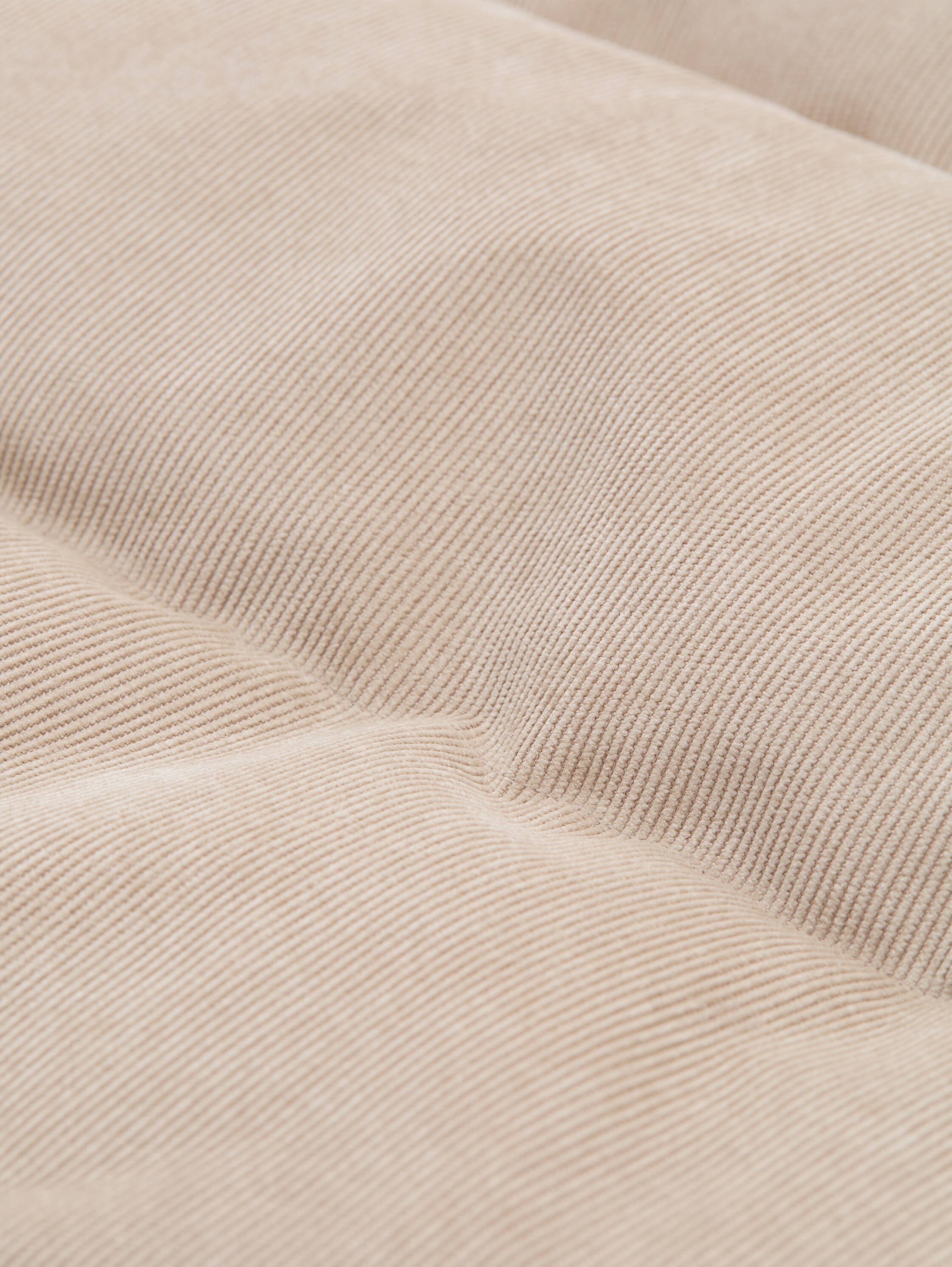 Veste tampon en velours côtelé avec col montant - cashew_beige - 