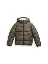 Niet geselecteerd, Pufferjack met capuchon door , groen