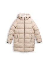 Not Selected, Puffer coat with hood by , brown