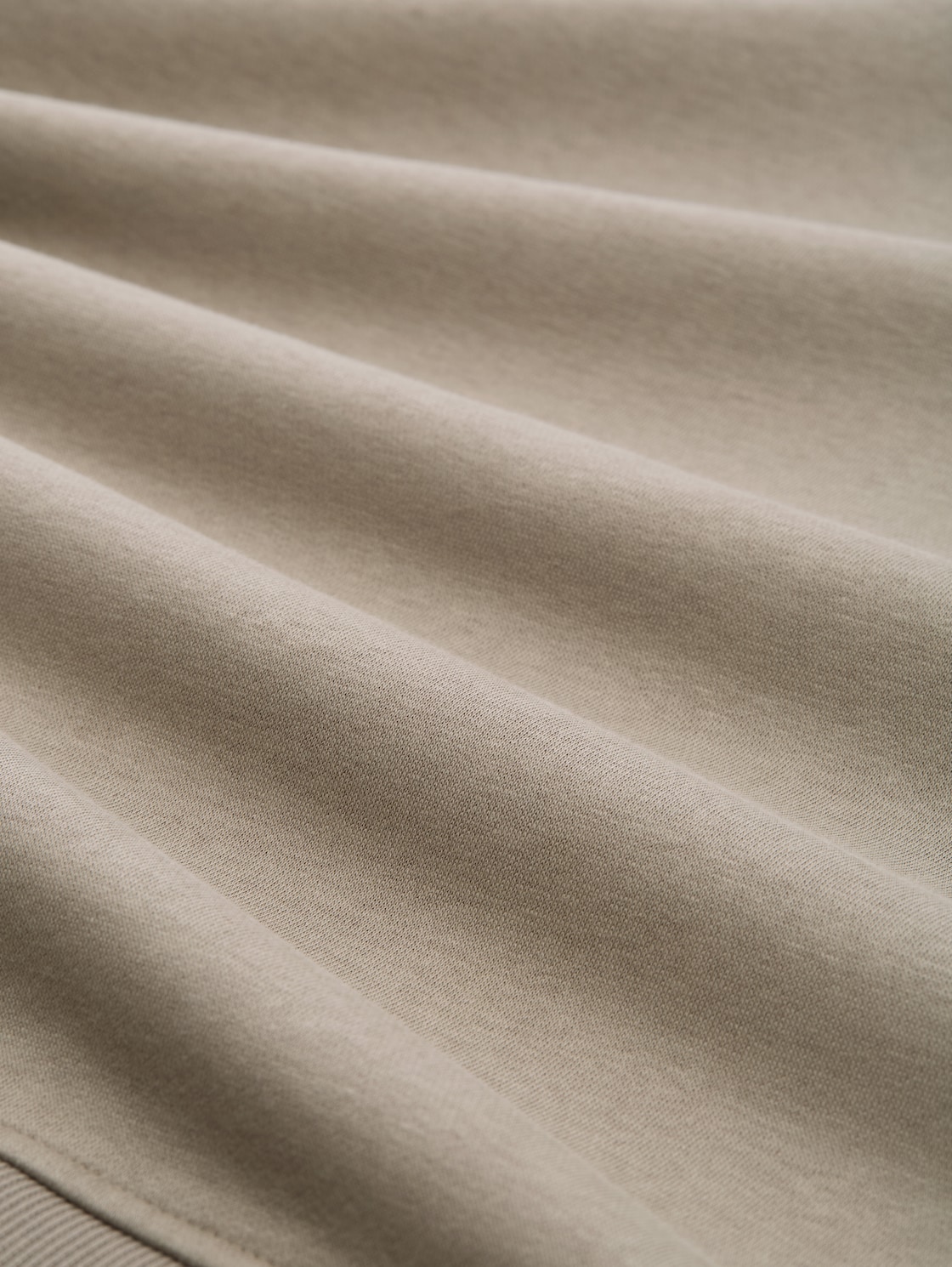 Troyer Sweatshirt mit Logo-Print - roasted nut brown - Material-Ansicht