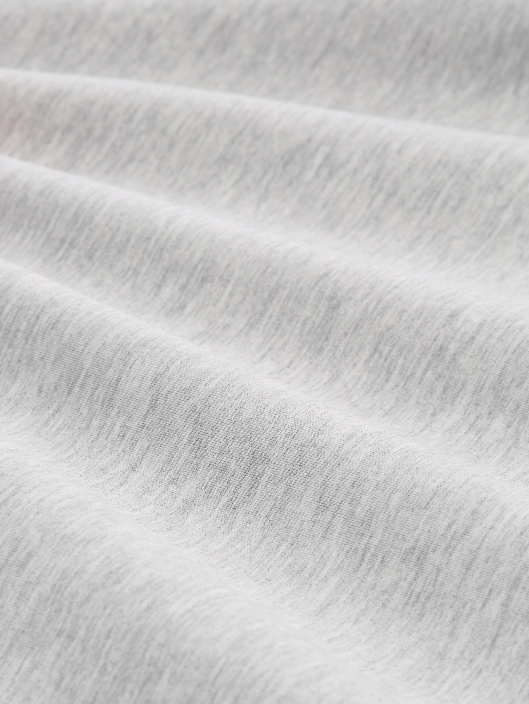 Relaxed fit hoodie sweatjack van Scuba - light_stone_grey_melange - 