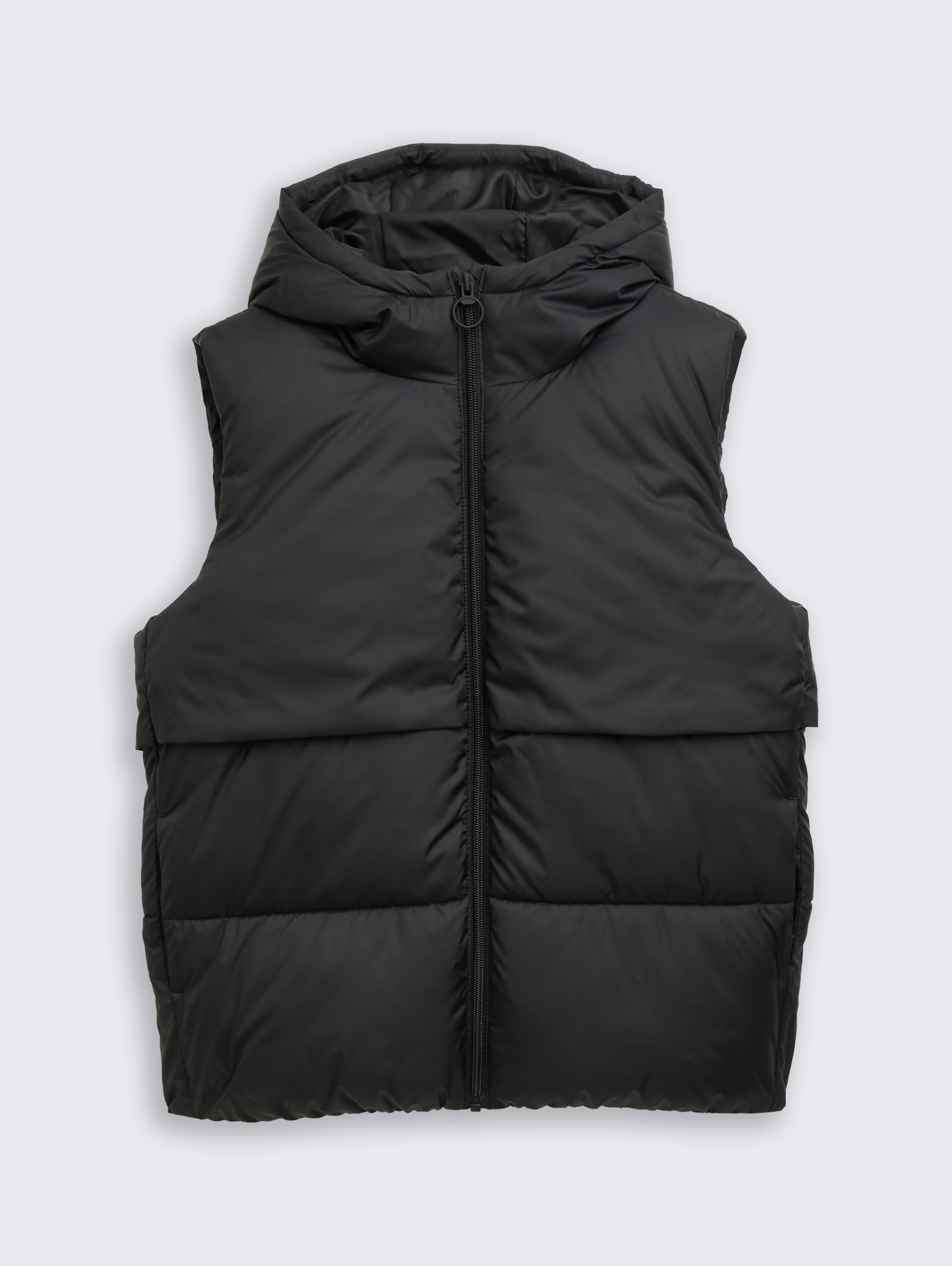 Steppweste mit Kapuze von Teen Girls, Black