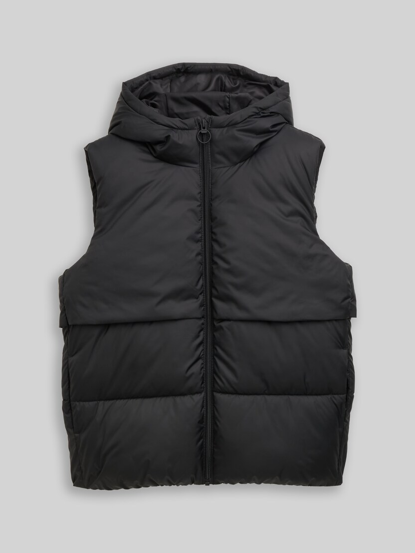 Steppweste mit Kapuze von Teen Girls, Black