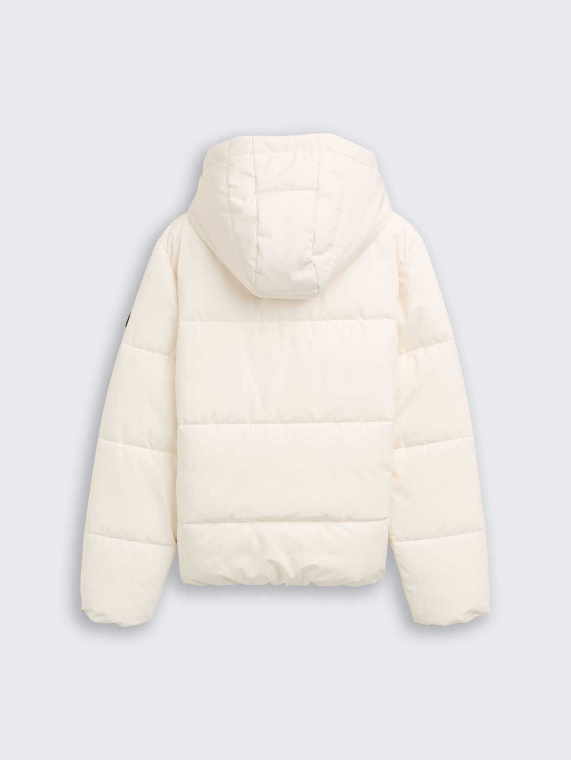 Puffer-Jacke mit abnehmbarer Kapuze - soft neutral beige