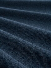 Pull en coton - real teal navy twotone - Vue de la matière