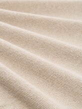 Pull en coton - beige offwhite twotone - Vue de la matière