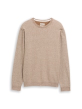 Nicht ausgewählt, Strickpullover aus Bio-Baumwolle von , braun