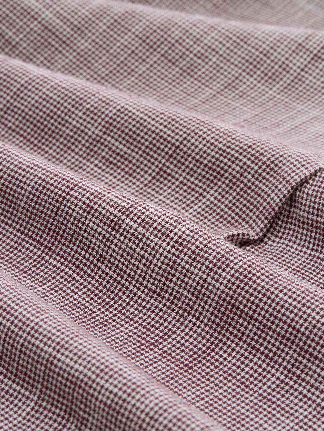 Bluse aus Baumwolle - bordeaux red - Material-Ansicht