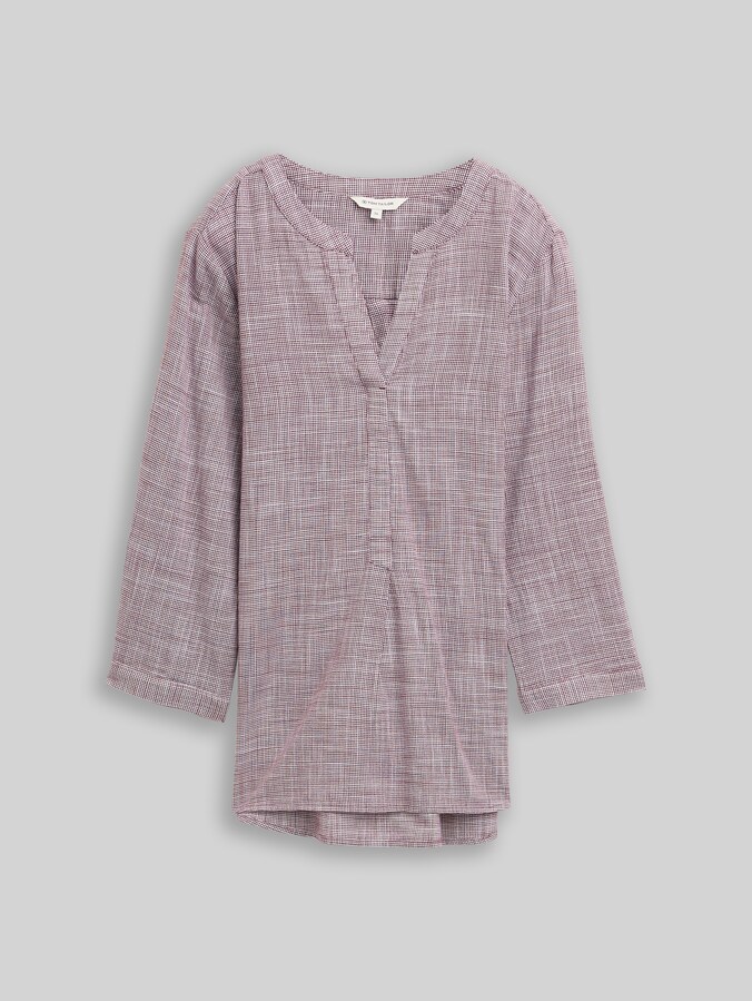 Bluse aus Baumwolle von Women, bordeaux red
