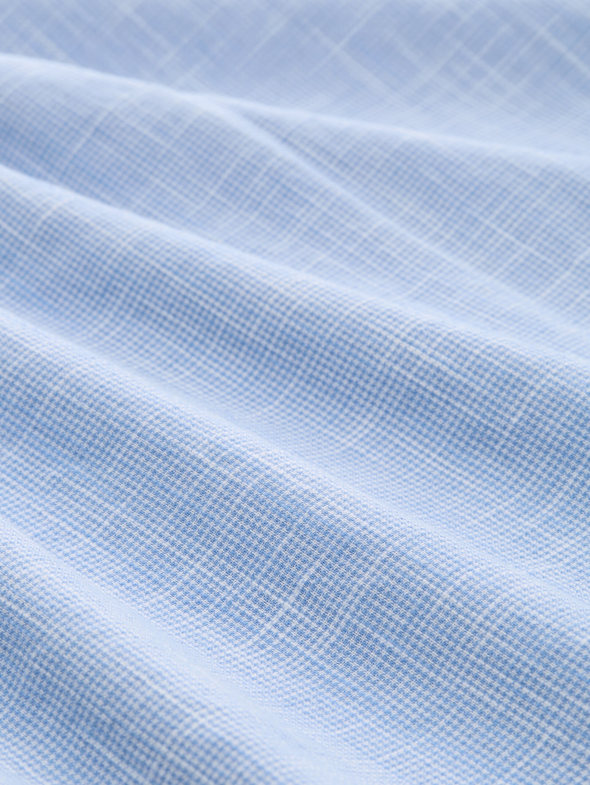 Cotton blouse - dreamy blue - Material view