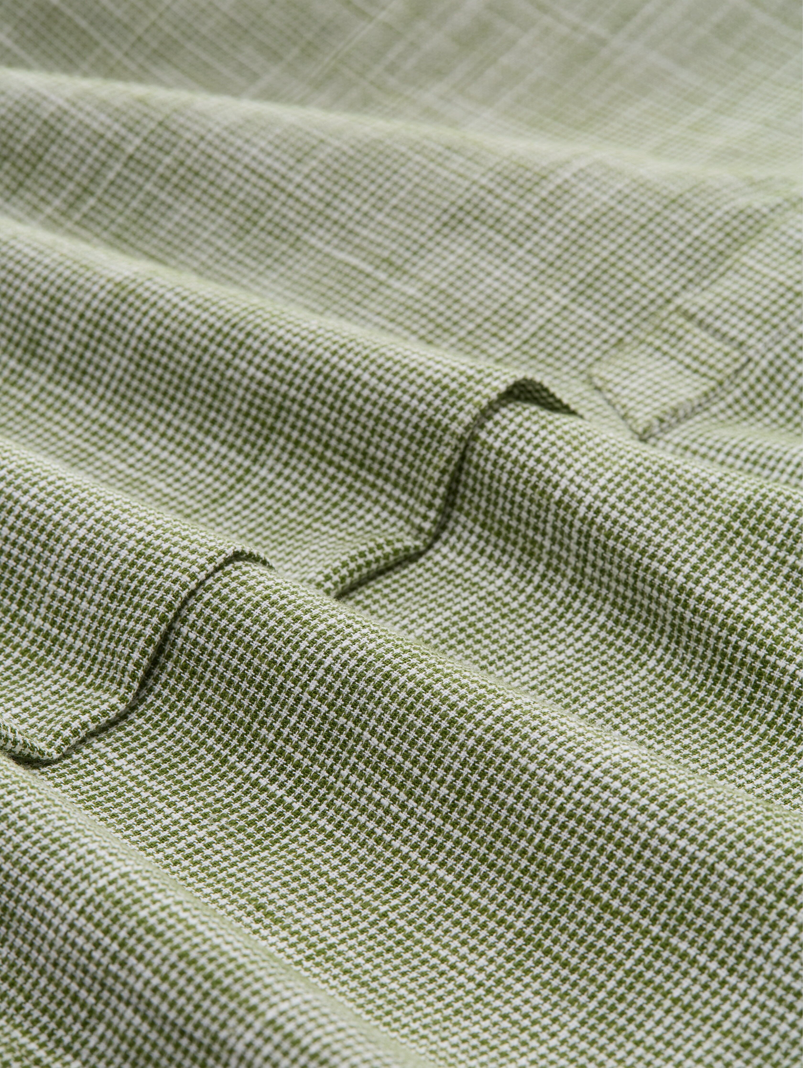 Cotton blouse in green by Tom Tailor