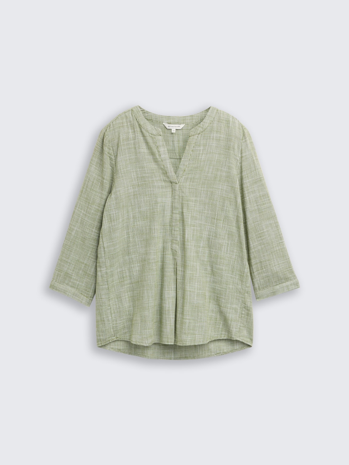 Bluse aus Baumwolle - deep ivy green - Vorder-Produkt-Ansicht