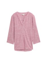 Niet geselecteerd, Katoenen blouse door , rood