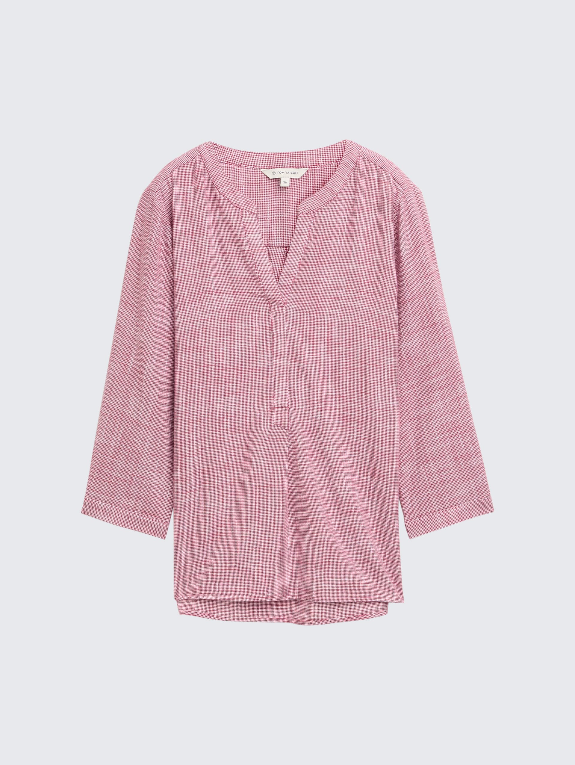 Bluse aus Baumwolle - dark pink - Vorder-Produkt-Ansicht