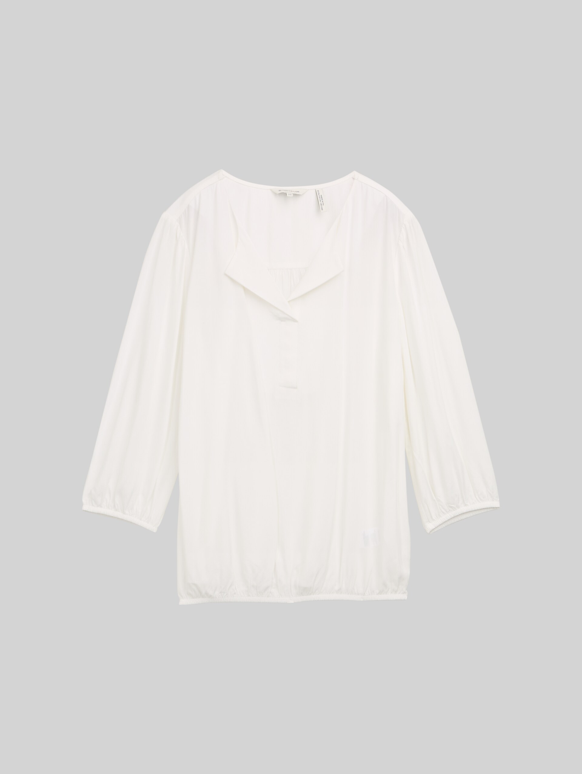 Viscose blouse - Whisper White - Front product view